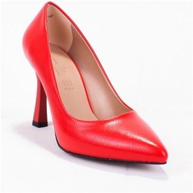 Resim Dagoster Dza07-388451 Kırmızı Stiletto Topuklu Kadın Ayakkabı 