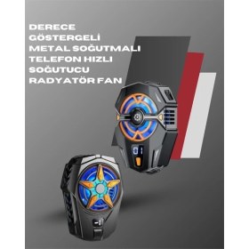 Resim Marsilyan Ergonomik Telefon Soğutucu - 2 Hız Ayarı, Hafif ve Taşınabilir 
