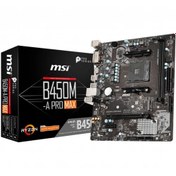 Resim MSI B450M-A PRO MAX DDR4 3466Mhz S+V+GL AM4 