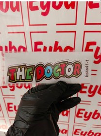 Resim The Doctor Comic 15x4 Mini Boy Renkli Baskı Sticker,çocuk Odası,bisiklet,akülü Araba 