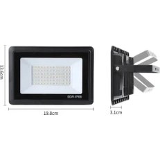 Resim Hediye Bahçesi Ultra Slim Projektör Dış Mekan LED Işık 