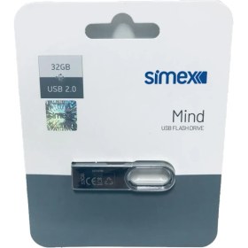 Resim Simex 32GB Mind Secure+ 2.0 Metal USB Flash Bellek 