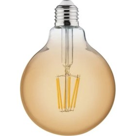 Resim Horoz Rustic Globe-6 6W E27 2200K LED Ampul 001 030 0006 