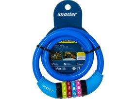 Resim Master 500950 Şifreli Bisiklet Kilidi 12MM x 80CM 