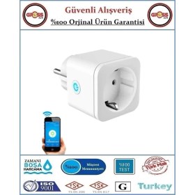 Resim Cata Wi-Fi Uzaktan Kumandalı Akıllı Priz - Orjinal Ürün 