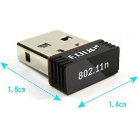 Resim Edup Ep-N8508 Nano 802.11N 150Mbps USB Wireless Kablosuz Adaptör 