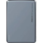 Resim Recci RPB-W20 Taşınabilir Wireless Şarj ve Pd Hızlı Şarj Özellikli Powerbank 15W 4900MAH 