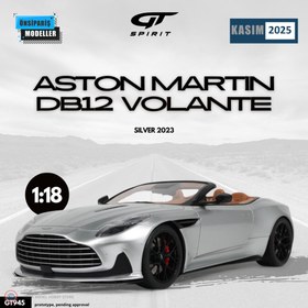 Resim 1:18 2023 ASTON MARTIN DB12 VOLANTE SILVER 