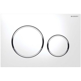 Resim Geberit Sigma20 Kumanda Paneli Beyaz\u002FParlak\u002FBeyaz 115.882.KJ.1 