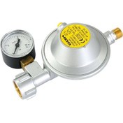 Resim Gok Karavan/tekne Regülatör Basicone Stg2 Düz G12-g1/4 Manometreli 