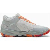 Resim Puma Court Pro 2 Marble Erkek Basketbol Ayakkabısı C-pum312316p01p01 Gri 