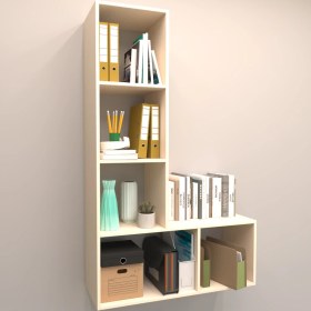 Resim Rafkestir Atlas Duvar Raf Set Krem ( Mat ) 