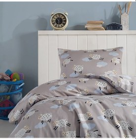 Resim Coté Blanc Mouton %100 Pamuk Ranforce Tek Kişilik Nevresim Takımı 