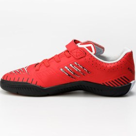 Resim Çocuk Futsal Ayakkabısı / Salon Ayakkabısı - Kırmızı / Siyah - Ginka 500 