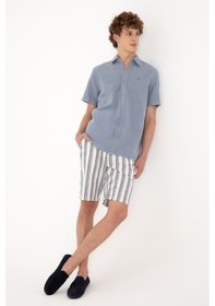 Resim U.s. Polo Assn. Erkek Açık Lacivert Şort / Bermuda 50300482-vr059 Acık Lacıvert 