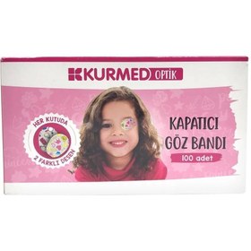 Resim Kurmed Optik Kız Göz Bandı 100 Adet 