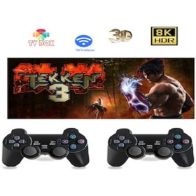 Resim DAAS Android Tv Box 2.4g 10k Ultra HD 64 GB TV BOX Hafıza 10000 Retro Oyun Konsol Game Stick M8 Pro 
