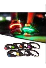 Resim gaman 2'li Set Ayakkabıya Takılan Bisikletçiler ve Sporcular için Karanlıkta Farkındalık Ayakkabı Ledi 