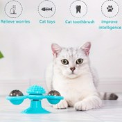 Resim 1 adet, Eğlenceli Dönen Kedi Oyuncağı, Yel Değirmeni Döner Tabla Tasarımı, Kedi Teaser, Kedinin Can Dökülmesini Uyar, Etkileşimli Oyun, Duyguları Geliştir, Evcil Hayatta Yeni Eğlence 