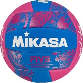 Resim Mikasa Bv 354tv Gv Bp Dikişli 5 No Plaj Voleybolu Topu Mor 