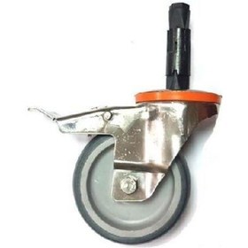 Resim Frenli Inox Tekerlek 