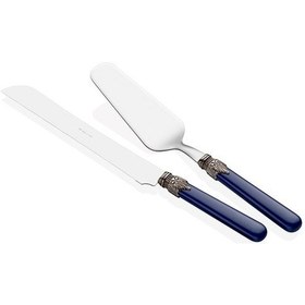 Resim Rivadossi Classic Lacivert Pasta Servis Seti 
