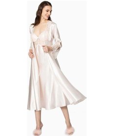 Resim Pierre Cardin İnci 6'lı Full Güpür Gecelik Sabahlık Tk 6620 001 
