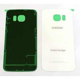 Resim Genel Markalar VORABELA Samsung Galaxy S6 Arka Batarya Pil Kapağı Beyaz 