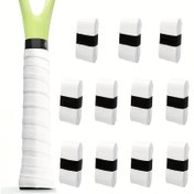 Resim 11'li Paket Tenis & Pickleball Tutma Bantları - Kaymaz Ter Emici Padel, Golf, Beyzbol, Balıkçılık Çubuğu için Raket Sarar - Karışık/Beyaz/Siyah Renkler, Tenis Aksesuarları, Spor Ekipmanı Kavrama Bandı, Basit Tasarım, Dayanıklı Tutuş Bandı 