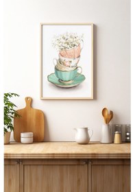 Resim Ahşap Çerçeveli Mdf Tek Tablo Mutfak Dekoru Kendi Tablo Setinizi Oluşturacağınız Liste 32 X 42 Çerçeveli 1021 