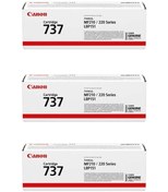 Resim Canon Crg-737 I-sensys Mf-229dw Orjinal Toner 3'lü Avantaj Paket 3*2,600 Sayfa Kapasiteli 