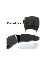 Resim Fochsia 2'li Paket Araç Penceresi Güneşlikleri, Yan Pencere Ve Arka Cam Için Havadar Ağ Fileli Yedek Giriş 