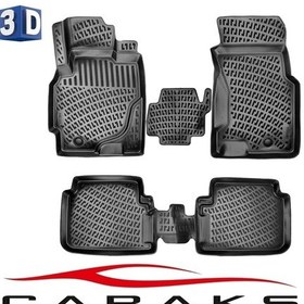 Resim Honda Crv 3D Paspas Havuzlu 1995-2001 Arası Siyah Caraks Marka N11.19584 