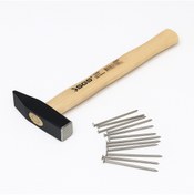 Resim DEPOKON SGS Tesviyeci Çekiç 100 gr Extra | Dayanıklı Ahşap Saplı Küçük Çekiç 