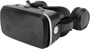 Resim ve Android Telefonlar için 3D VR Kulaklıklar, 3D Gözlük Kaskları Mobil Oyunlar ve Filmler için VR Gözlükleri, Çocuklar ve Yetişkinler için Evrensel Sanal Gerçeklik 