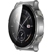 Resim Yunboo Huaweı Watch Gt 2 Pro 46mm İçin Dayanıklı Tpu Kasa Ve Cam Ekran Koruyucu Seti - Çeşitli Renk Seçenekleri Diğer 