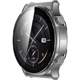 Resim Yunboo Huaweı Watch Gt 2 Pro 46mm İçin Dayanıklı Tpu Kasa Ve Cam Ekran Koruyucu Seti - Çeşitli Renk Seçenekleri Diğer 