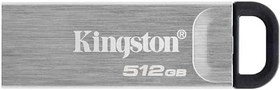 Resim Kingston DataTraveler Kyson USB 3.2 Gen 1 USB bellek 512 GB - şık, kapaksız metal gövdeli 