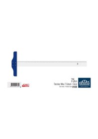 Resim Hatas 01030 T Cetvel Mika Tekniker Plastik 75 CM 
