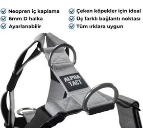 Resim Tactfit Harness Haki Yeşil Göğüs Tasması - S 