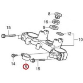 Resim Honda Fren Hortumu Tutucu 45468-kzz-900 