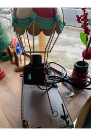 Resim UMAYADA KONSEPT ABAJUR RETRO RENKLİ METAL TASARIM 