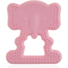 Resim Babyjem Yumuşak Diş Kaşıyıcı Fil Pembe 