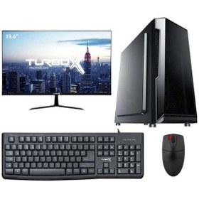 Resim Turbox Tx4516 Intel Core i7 2600 16GB Ram 1TB SSD 23.6 inç FHD Monitör Masaüstü Ofis Bilgisayarı 