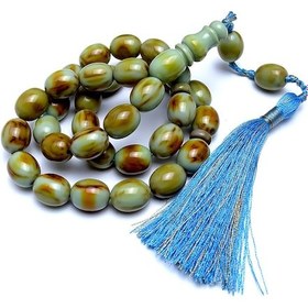 Resim Tesbih Ruyasi Büyük Boy Oval Katalin Tesbih Yeşil 