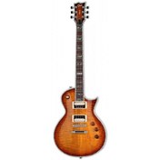 Resim Esp Ltd EC-1000 Flamed Maple Amber Sunburst Elektro Gitar 