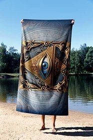 Resim Mikrofiber Teknolojisi ile Üretilen Hafif ve Kum Tutmayan Plaj Havlusu – 75X130 – 90x150 Cm 