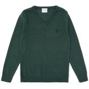 Resim U.s. Polo Assn. Erkek Çocuk Yeşil Kazak /triko 50315611-vr054 Yesıl 