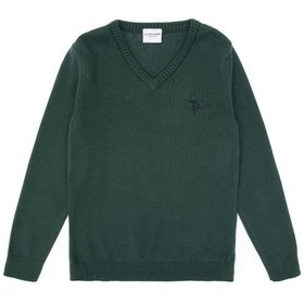 Resim U.s. Polo Assn. Erkek Çocuk Yeşil Kazak /triko 50315611-vr054 Yesıl 