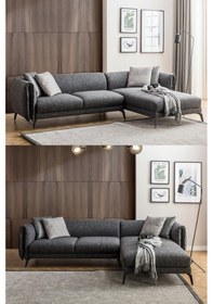 Resim Nouvel Köşe Koltuk Gri 